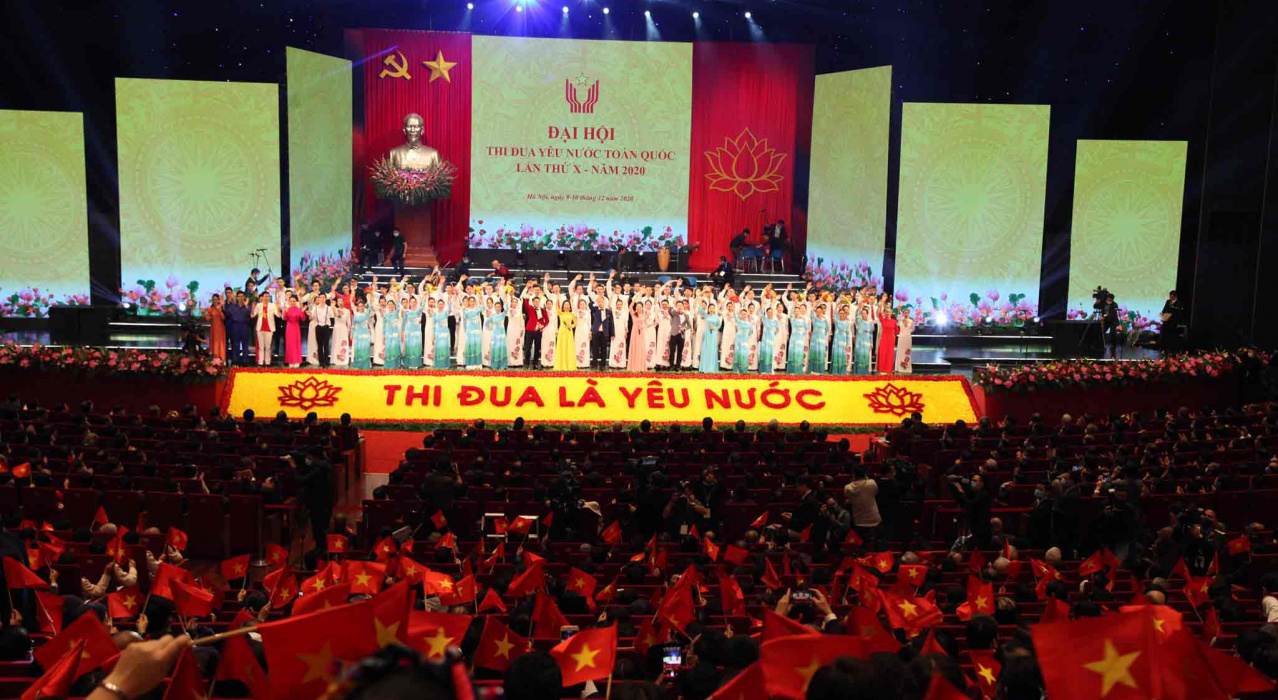 Chương trình nghệ thuật chào mừng ” Đại hội thi đua yêu nước lần thứ X”