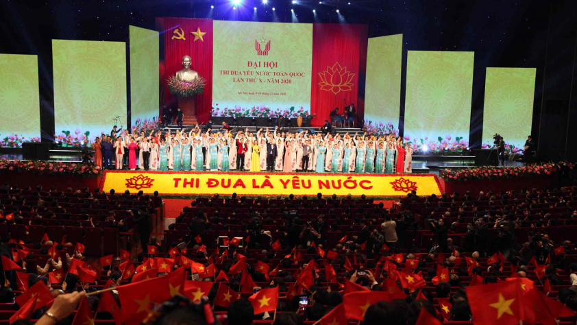 Chương trình nghệ thuật chào mừng ” Đại hội thi đua yêu nước lần thứ X”