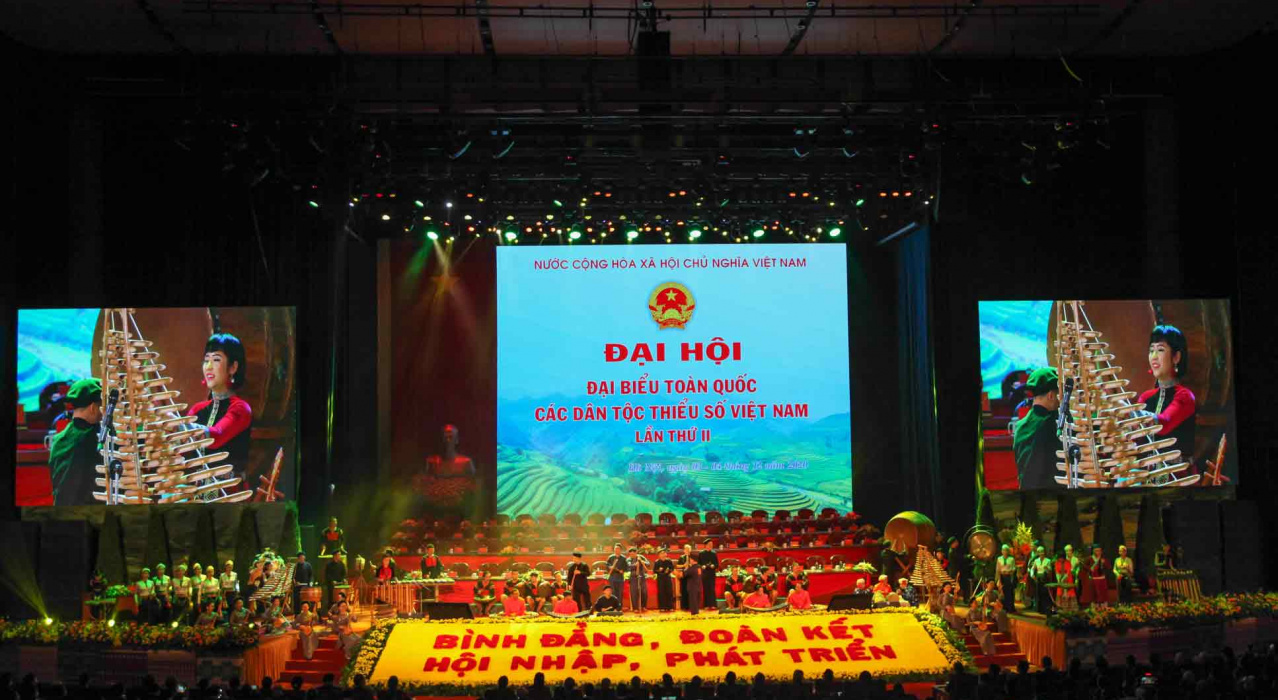 Lễ khai mạc Đại hội Đại biểu toàn quốc các dân tộc thiểu số Việt Nam lần II