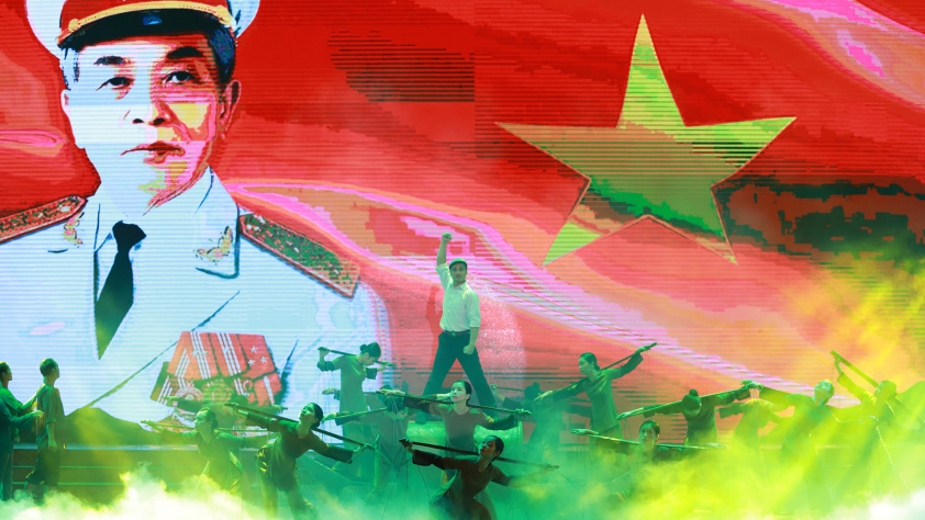 Chương trình nghệ thuật đặc biệt, kỷ niệm 110 năm ngày sinh của Đại tướng Võ Nguyên Giáp, với chủ đề ” Vị tướng của lòng dân”