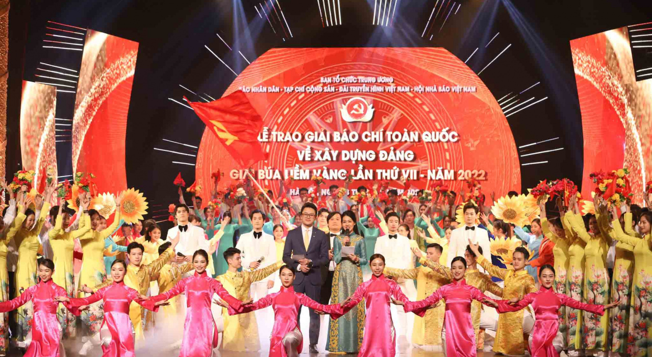Lễ trao giải báo chí toàn quốc về xây dựng Đảng (Giải Búa liềm Vàng) lần thứ VII, 2022