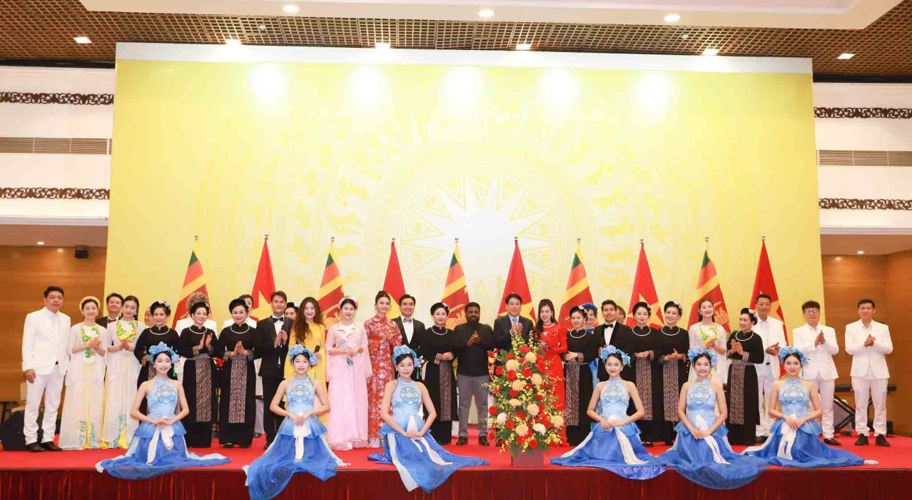 Chủ tịch nước Lương Cường chủ trì  Tiệc chiêu đãi chào mừng Tổng thống Sri Lanka nhân chuyến thăm Việt Nam