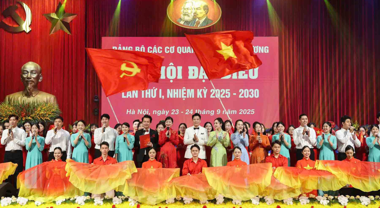 Đại hội đại biểu Đảng bộ các cơ quan Đảng Trung ương lần thứ nhất, nhiệm kỳ 2025-2030,