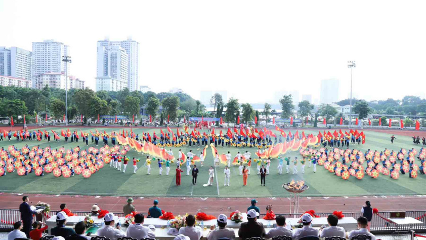 Khai mạc Đại hội Thể dục thể thao Phường Hoàng Liệt