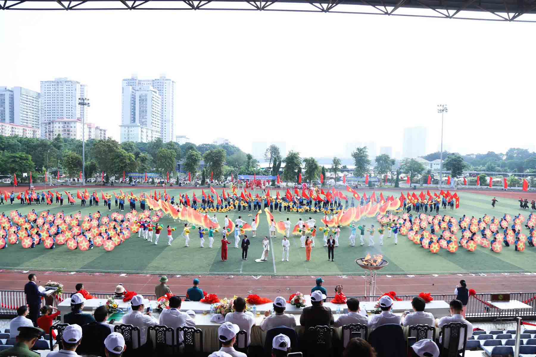 Khai mạc Đại hội Thể dục thể thao Phường Hoàng Liệt