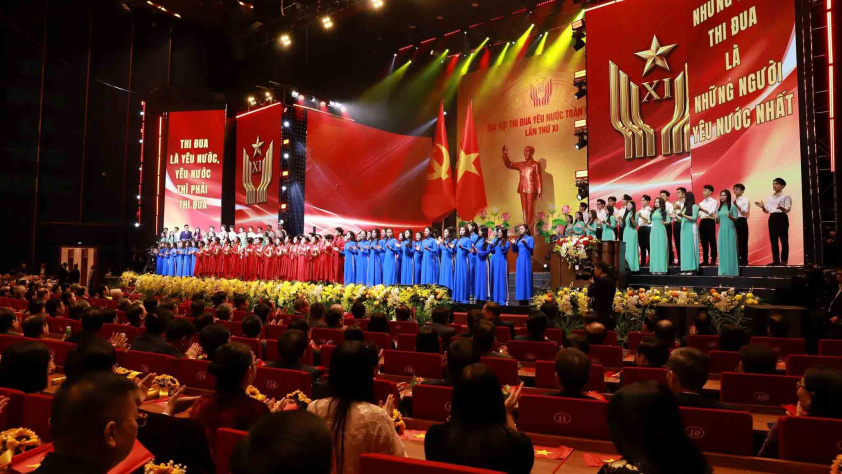 Lễ khai mạc Đại hội Thi đua yêu nước toàn quốc lần thứ XI
