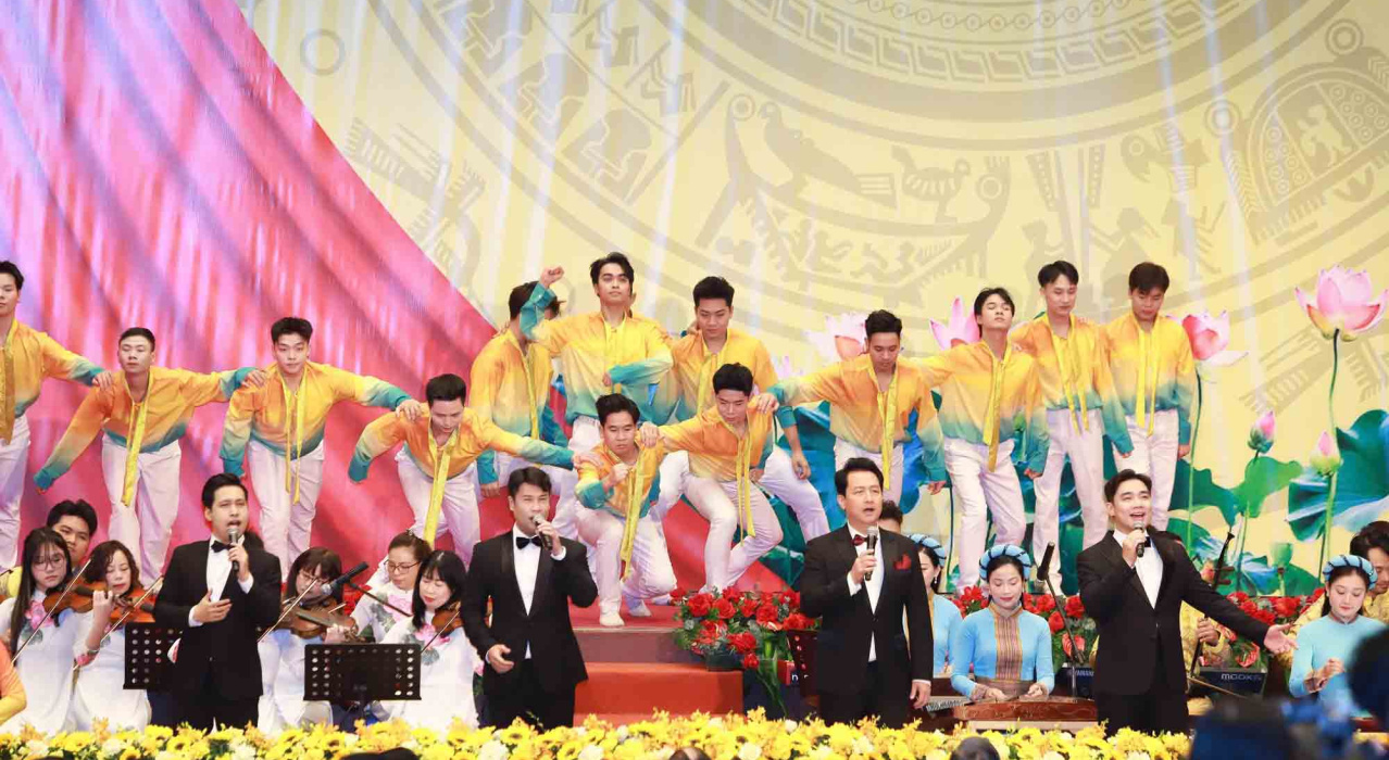 NHÀ HÁT CA MÚA NHẠC QUỐC GIA VIỆT NAM BIỂU DIỄN TẠI LỄ KỶ NIỆM 80 NĂM QUỐC HỘI VIỆT NAM